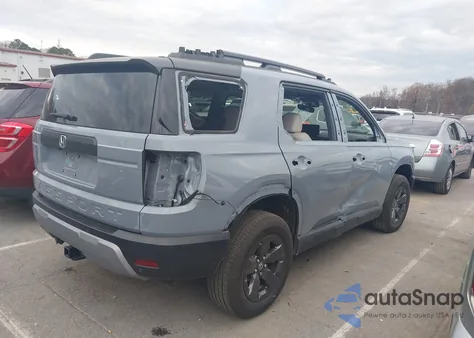 2026 Honda Passport Awd Rtl/Awd Rtl Blackout/Awd Rtl Towing from USA, damaged, VIN 5FNYF9H34TB008807